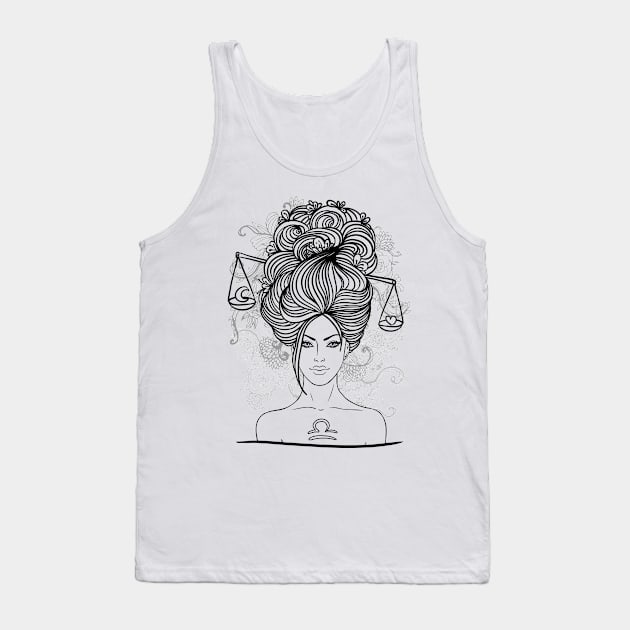 Libra Tank Top by DISOBEY